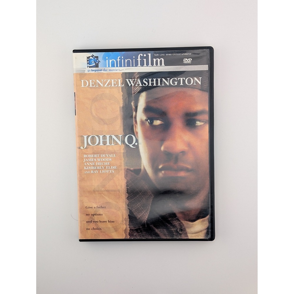 John Q DVD Denzel Washington Drama InfiniFilm Movie